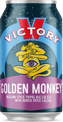 Victory Gold Monkey 12 Oz Can