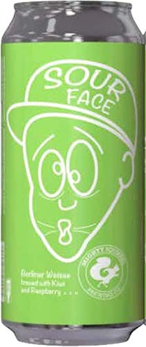 Mighty Squrl Sour Face 4 Pk - Ma