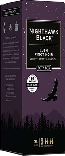 Bota Box                       Pinot Noir Nighthawk