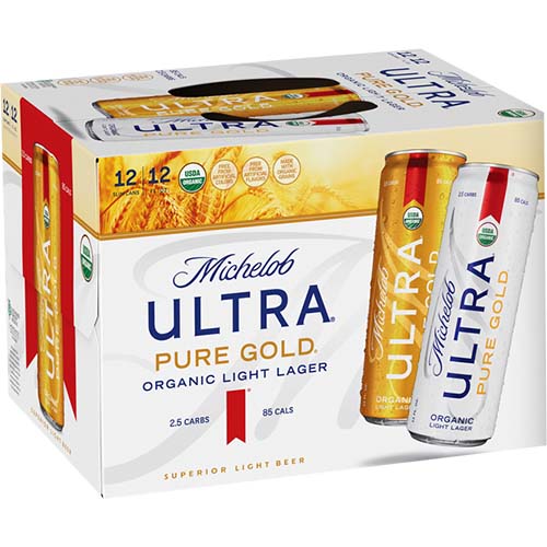 Michelob Ultra Gold Cans 12 Pk