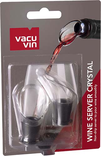 Epic Vacuvin Crystal Wine Pourer 2pk