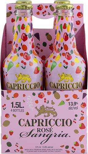 Capriccio Rose Sangria 4pk