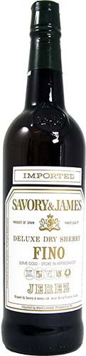 Savory & James Dry Fino Sherry