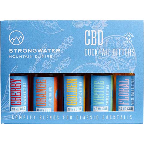Strongwater Bitters Cbd Gift Set