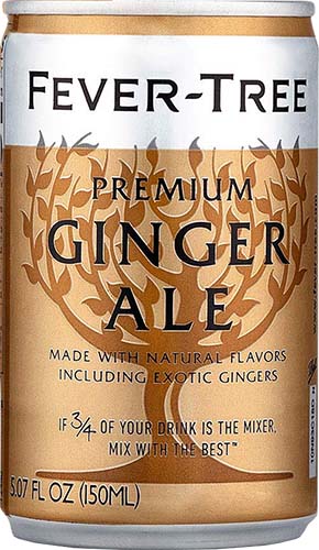 Fever Tree Cans Ginger Ale
