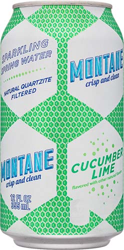 Montane Cucumber Lime Sparkling Water