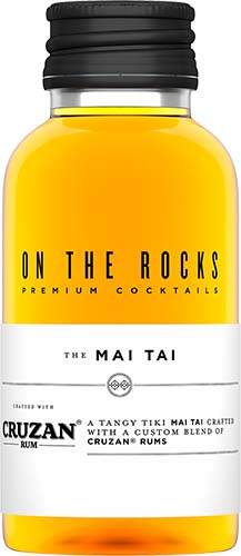 On The Rocks Cruzan Mai Tai Ready To Drink Cocktail