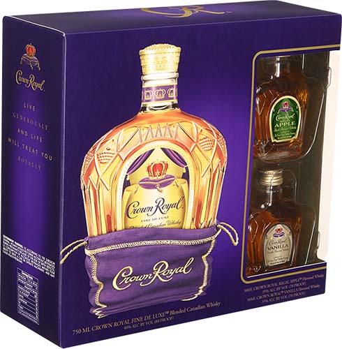 Crown Royal Deluxe W/ 2 Shots