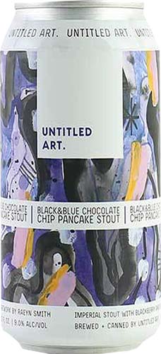 Untitled Art Blk&blue Choc. Chip Stout 4pk Cn
