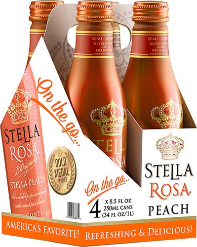 Stella Rosa Peach 4pk
