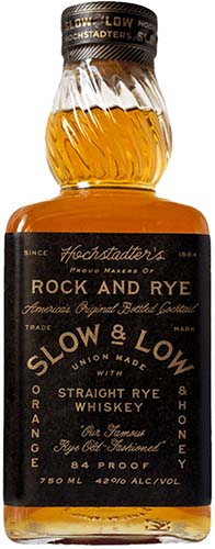 Hochstadter's Slow & Low Rock And Rye Whiskey