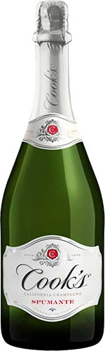 Cook's California Champagne Spumante White Sparkling Wine