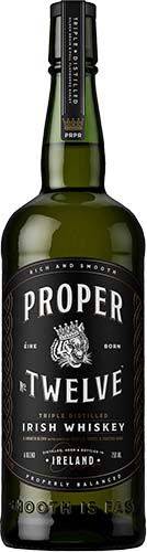 750 Mlproper Twelve Blended Irish - Whiskey - 750 Ml [40349]