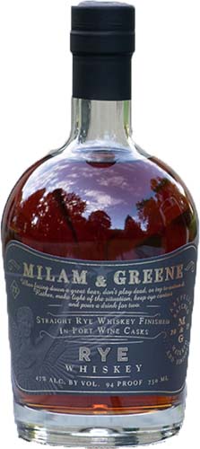 Milam & Greene Rye Port Cask