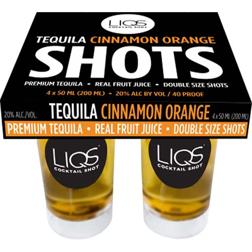 Liqs Cocktail Shots Cinnamon