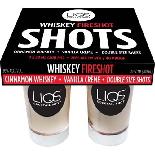 Liqs Whiskey Fireshot