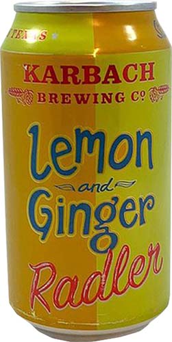 Karbach Brewing Co. Lemon Ginger Radler