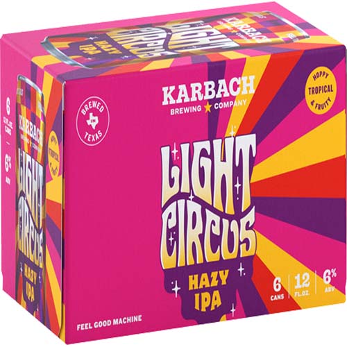 Karbach Brewing Company Light Circus Hazy Ipa