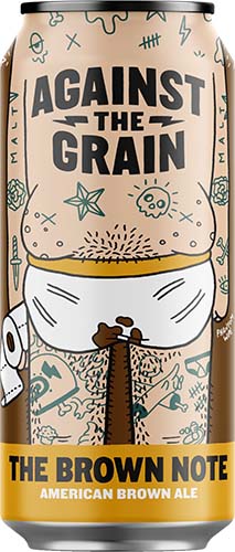Against The Grain Brown Note Brown Ale 16oz Cans