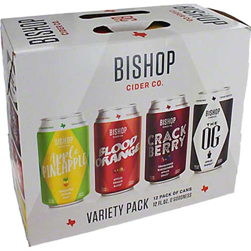 Bishop Cider Seasonal Cider Cans