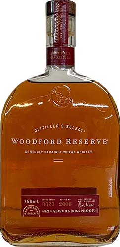 Woodford Reserve               Straight Wheat Whiske