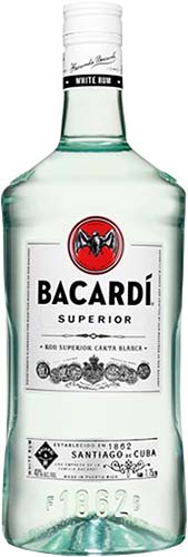 Bacardi Superior Rum 1.75 Liter