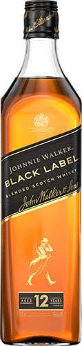 Johnnie Walker Black With 2 Glasses Highball 6b 750ml