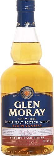 Glen Moray Sherry Cask Finish - Elgin Classic Whiskey
