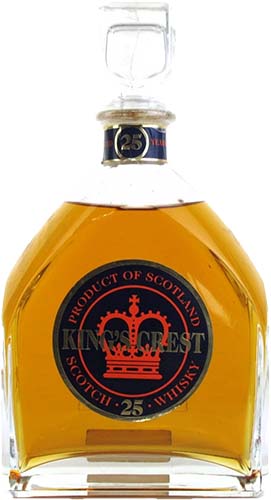 King's Crest 25 Year Old Blended Scotch Whiskey