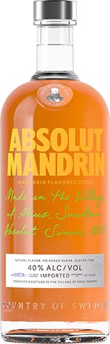 Absolut Mandrin Vodka Liter