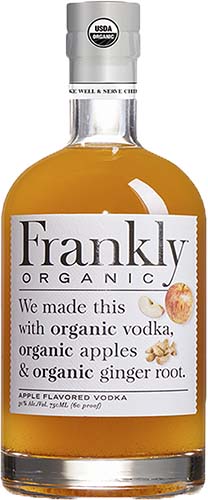 Frankly Organic Vodka Apple