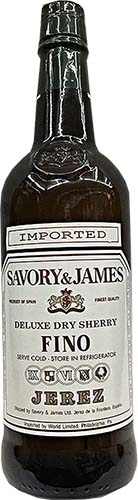 Savory & James Fino Sherry
