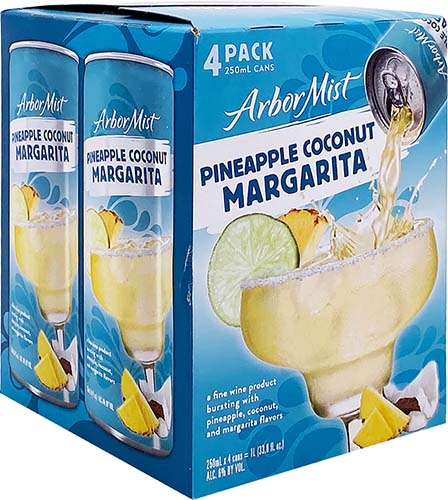 Arbor Mist Pineapple Coconut 4pk