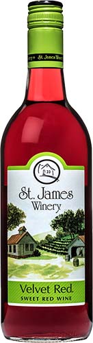 St James Velvet Red