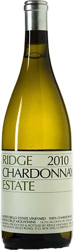 Ridge Estate Monte Bello Estate Vineyard Chardonnay