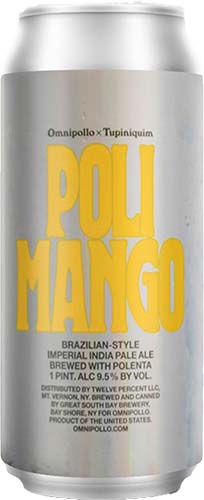 Omnipollo Poli Mango Brazilian Style Ipa With Polenta