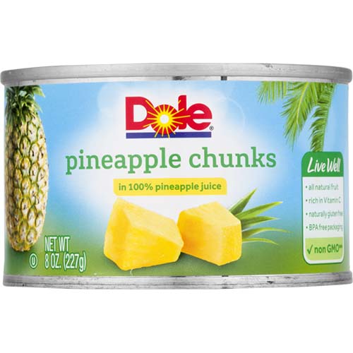 Dole Pineapple Chunks 8oz