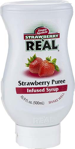 Real Infused Exotics Strawberry Puree