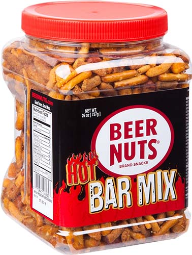 Beer Nuts Hot Bar Mix Jar