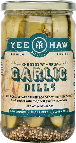 Yee Haw Giddy Up Garlic Pickles