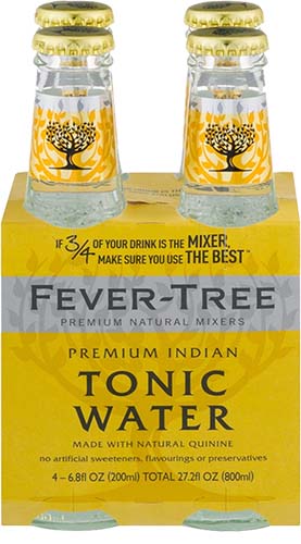 Fever Tree Tonic Water 4 Pk Btls