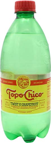 Topo Chico Grapefruit Plastic 20.3oz