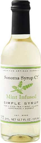 Sonoma Syrup Simple Syrup - Mint Infused