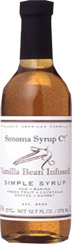 Sonoma Syrup Simple Syrup - Vanilla Infused
