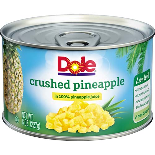 Dole Crushed Pineapple 8oz