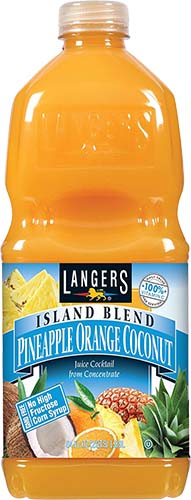 Langers Juice Pineapple/orange/coconut 64 Oz