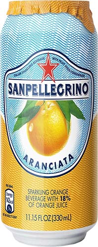 San Pellegrino Aranciata Single Can
