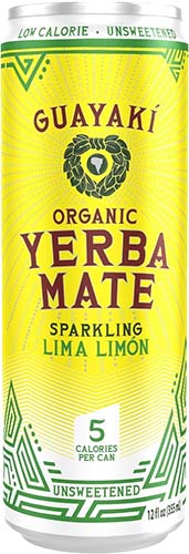 Yerba Mate Sparkling Lima Limo