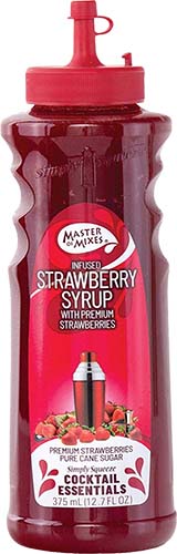 Master Of Mixes Cocktail Essentials Strawberry Syrup
