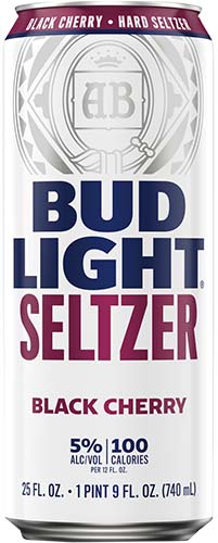 Bud Light Seltzer Black Cherry 25oz Can